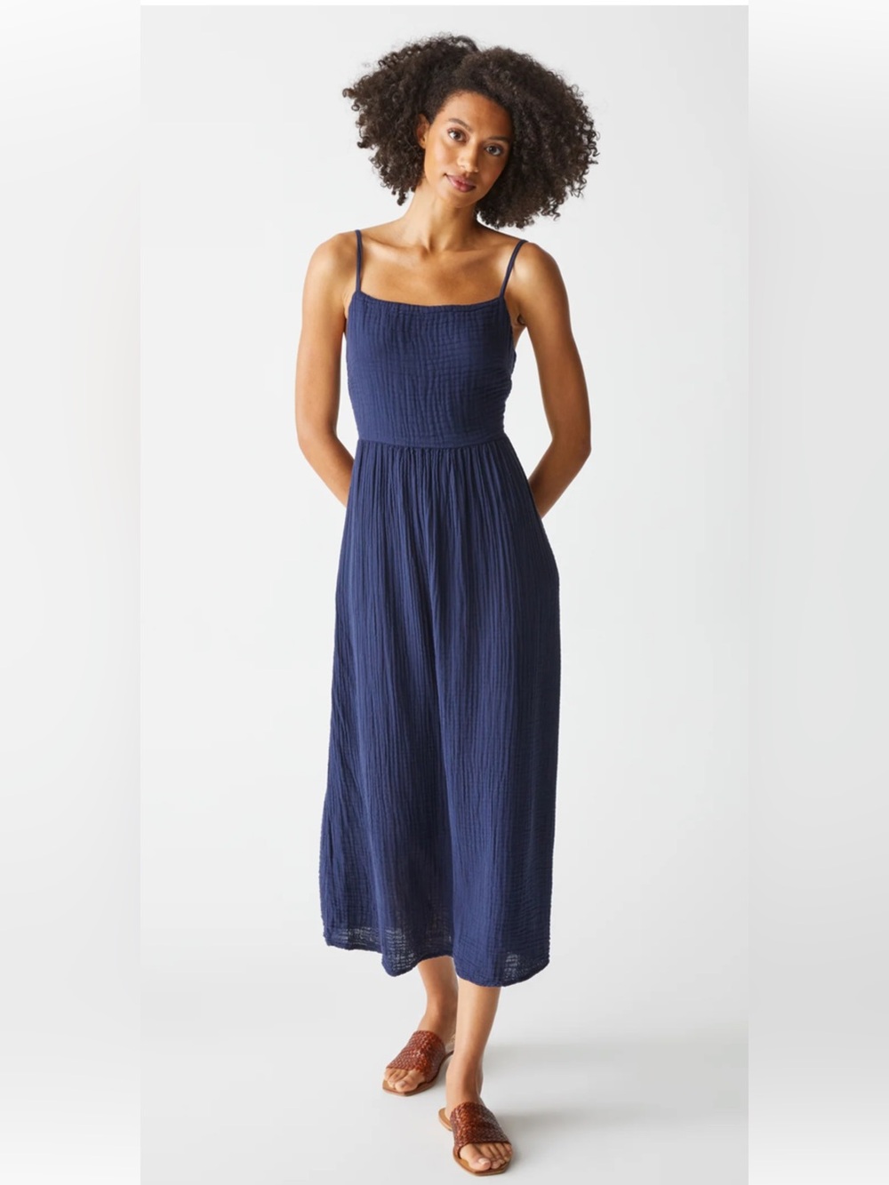 NWT Michael Stars Allora Midi Gauze Dress - S, M